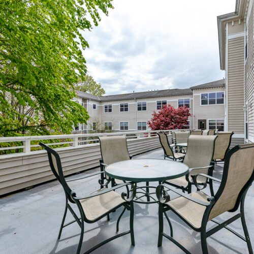 outdoor courtyard patio